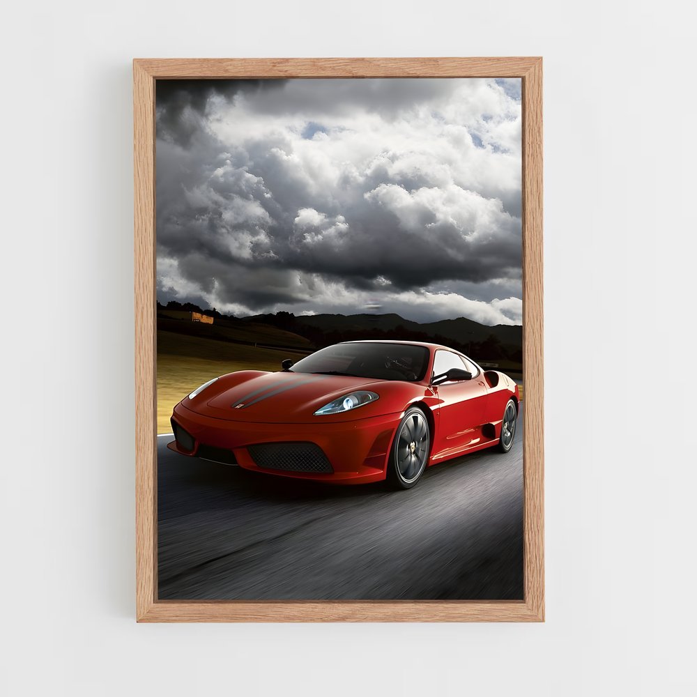 Poster Scuderia Clin – affiche Ferrari (vue 4)